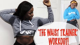 CINCHED WAIST WITHOUT A WAIST TRAINER  Waist Cinching Abs Workout Routine [upl. by Akcebar581]