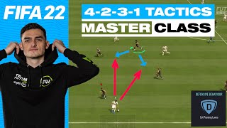 Play 4231 Custom Tactics like a Pro FIFA 22 Masterclass [upl. by Bryan]