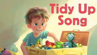 🧸Tidy Up Song 🧹💫 Fun Nursery Rhyme about Cleaning Up Toys Action Song for toddlers  Cleanup Time🎶 [upl. by Ecyal]