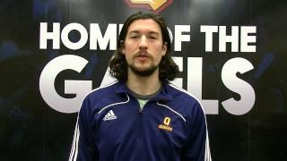 Gaels goaltender Kevin Bailie talks about the excitement building around this years CarrHarris Cup [upl. by Ardnohsal921]