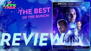 THE ABYSS  FILM amp 4K BLU RAY REVIEW  FINAL THOUGHTS ON THE JAMES CAMERON 4ks [upl. by Lavona]