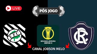 PÓS JOGO FIGUEIRENSE VS REMO REMO PERDE E SE COMPLICA NA SÉRIE C [upl. by Suiradal]