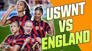 The USWNT prepares for the 2023 Womens World Cup in London against Euro Champions England [upl. by Brinkema117]