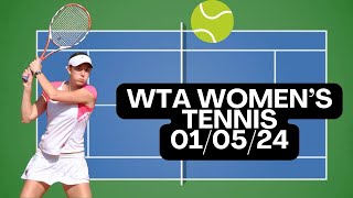 WTA Tennis Predictions Today 010524 FREE PICKS and Betting Tips [upl. by Moulton944]