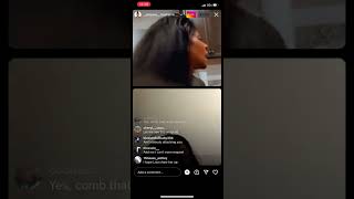 LAMH Arionne Curry ends live after getting readdddd 713 [upl. by Akkinahs]