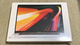 Распаковка Macbook Pro 16 2019 Sliver 1 Tb SSD  Unboxing Macbook Pro 16 2019 Sliver [upl. by Palla]