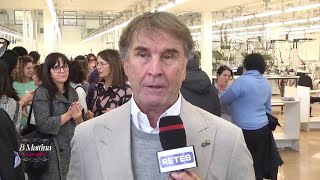 Brunello Cucinelli IN DIRETTA a quot8 Mattina in famigliaquot [upl. by Fredkin]