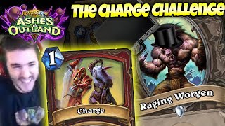 THE CHARGE CHALLENGE  Using quotChargequot in a Combo Deck  Firebat Hearthstone [upl. by Shiroma799]