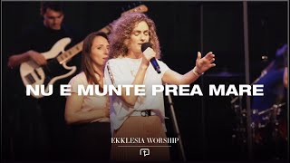 Ekklesia Arad feat Marius Pop  Nu e munte prea mare  Tabara 477 Cover Live [upl. by Eilsel467]