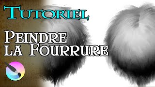 Tuto – Peindre la Fourrure Krita – Débutant [upl. by Aicarg]