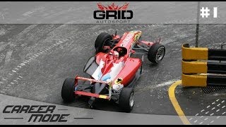 GRID Autosport Gameplay Career Mode  Part 1 Formula C Championship PC Gameplay Walkthrough [upl. by Hinson]