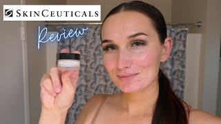 Skinceuticals AGE eye complex cream amp hormonal acne update new products for dry skin [upl. by Lacsap892]