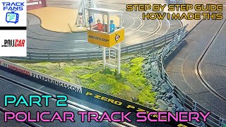 Slot Track Scenery build  What will it look like slotcar scalextric modelbuilding [upl. by Anaihsat776]