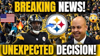 🚨🚨BREAKING NEWS NOBODY EXPECTED THIS DECISION MADE STEELERS NEWS [upl. by Dru]