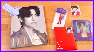 UNBOXING TAEHYUNG X DICON VOL10 BTS GOES ON V version [upl. by Osbourn]