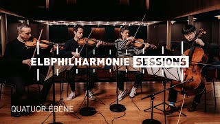 Elbphilharmonie Sessions  Das Quatuor Ébène spielt Mozart  Streichquartett in DDur KV 575 [upl. by Eidnyl]