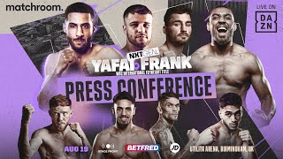 Galal Yafai vs Tommy Frank Plus Undercard Press Conference [upl. by Ennaharas]