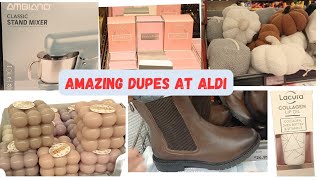 New In Aldi Autumn Collection Amazing Dupes  September 2024 [upl. by Berte]