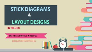 Layout Design amp Stick diagrams [upl. by Inafit]