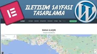 Elementor İle İletişim Sayfası Oluşturma  Kolay Adımlarla [upl. by Allebasi]