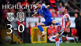 HIGHLIGHTS Derry City FC 30 Waterford FC 3rd June 2024 [upl. by Nylknarf96]