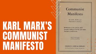 Karl Marx and The Communist Manifesto [upl. by Dredi271]