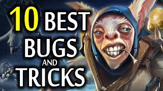 Best 10 Bugs and Tricks in the Dota 2 History Part 6 [upl. by Yecrad]