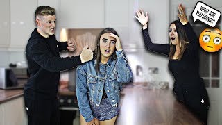 I HIT MY LITTLE SISTER IN FRONT OF MY MUM PRANK she went crazy [upl. by Etteraj]