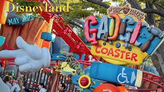 2023 May Chip n Dales GADGETcoaster HD  Disneyland [upl. by Sharla]