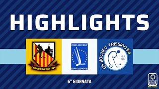 Highlights  Amatori Wasken Lodi vs GS Hockey Trissino WS EUROLEAGUE 2122  Day 6 [upl. by Meehsar380]