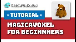 MagicaVoxel Tutorial For Beginners  Voxel Art Tutorial [upl. by Jew]