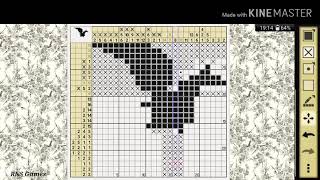 Pegasus  Nonogram Katana  25×25 [upl. by Dominga]