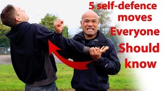 5 Self Defence moves everyone should know  Master Wong [upl. by Behm]