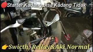 Cara memperbaiki motor vario techno 110 tidak bisa distarter [upl. by Sivart269]