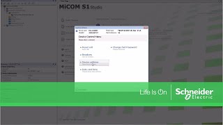 Changing MiCOM Device Address Using Easergy Studio  Schneider Electric Support [upl. by Schilt537]