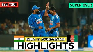 India vs Afghanistan 3rd T20 2024 Highlights  IND vs AFG 2024  IND vs AFG 3rd T20 Highlights 2024 [upl. by Dhruv64]