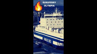 Euroferry Olympia Fire Accident  Passengers Arrive at Corfu Greece [upl. by Dorie]