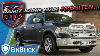 Dodge RAM 1500 57 Hemi 2017  FREUDE am ARBEITEN Vom Nutzfahrzeug zum Luxusschlitten [upl. by Laehcar]