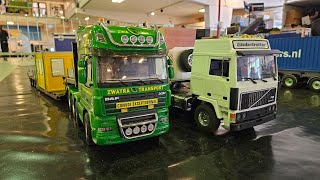 Modelbouwshow Autotron Rosmalen 2023  Amazing RC Trucks Minitruckersnl Part 2 [upl. by Gally]