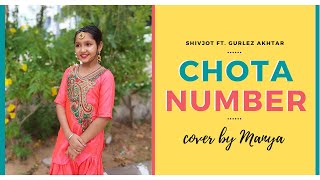 Chota Number  Shivjot  Gurlez Akhtar  Dance Cover [upl. by Ahsikin]