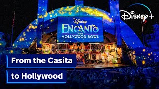 From the Casita to Hollywood  Encanto at the Hollywood Bowl  Disney [upl. by Lirbij]