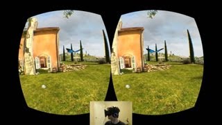 Tuscany Demo 20 VR  Oculus Rift DK1 [upl. by Leavelle]