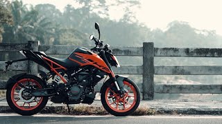 KTM DUKE 200 BS6  CINEMATIC VIDEO [upl. by Nrevel]