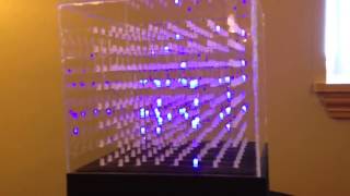 8x8x8 LED Cube with Arduino with Code [upl. by Stefania]