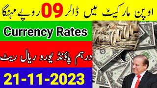 Today Exchange rate in pakistan  Currency exchange rate Daily rate Update [upl. by Ginder]