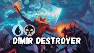 Dimir Destroyer  Control Combo  MTG Arena Standard ranked  Lost caverns of Ixalan [upl. by Trefler728]