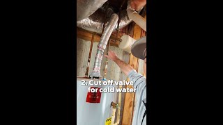 What to do if your gas water heater is leaking [upl. by Aurie738]