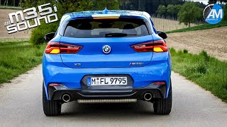 BMW X2 M35i 306hp  pure SOUND💥 [upl. by Wilmer]