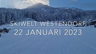 SkiWelt Westendorf 22 januari 2023 [upl. by Cam733]