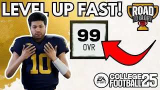 RTG XP GLITCH WORKS MORE THAN YOU THINK IN COLLEGE FOOTBALL 25 [upl. by Faubion909]